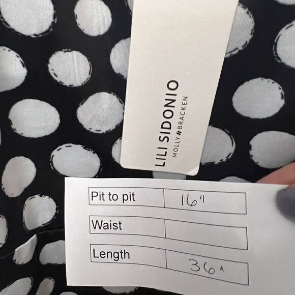 Lili Sidonio Polka Dot Mini Fit Flare Dress - Picture 10 of 10